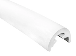 Привальный брус Radial 40х21мм белый Tessilmare ПВХ (10249342)